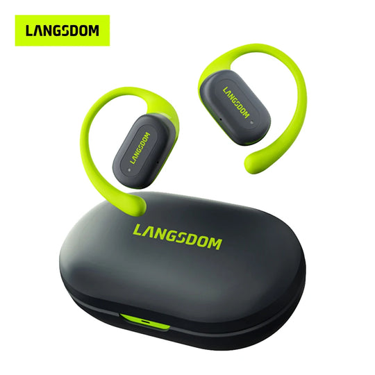 Bone Conduction Headphones - Open-Ear TWS Wireless Sport Earphones with Earhook