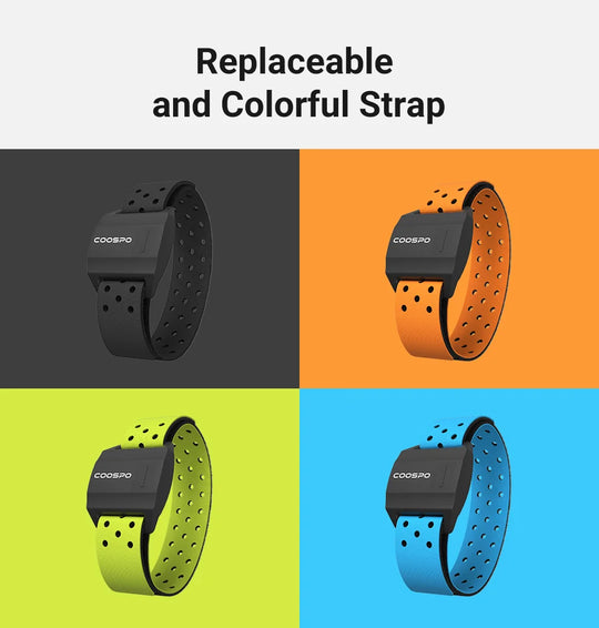 Heart Rate Monitor Armband - Optical Bluetooth 4.0 ANT+ for Garmin, Wahoo & Bike Computer