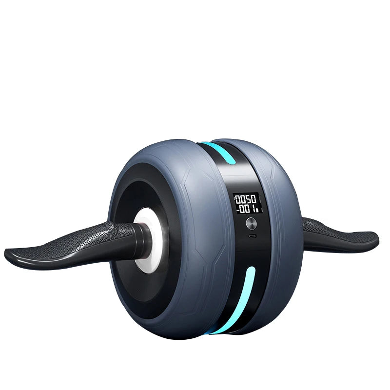 Intelligent Automatic Rebound Ab Roller, Abdominal Wheel for camping, Silent Fitness, Abdominal Strengthening Wheel