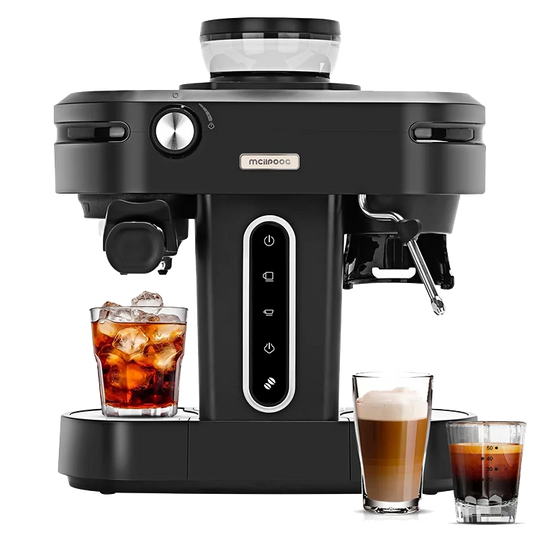 Bean to Cup Espresso Machine with Grinder - AC510, 15 Bar, 1150W, 0.75L Tank