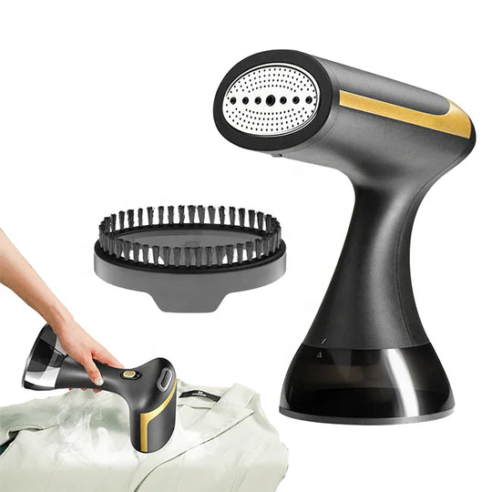 Handheld Garment Steamer - 1500W, 350ml, Foldable, Temperature Control, Deep Wrinkle Removal