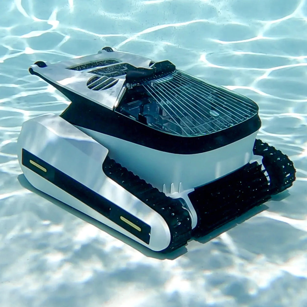Automatic Wall-Climbing Cordless Robot Pool Cleaner Swimming Pool Vacuum with Cordless Technology for Outdoor Use