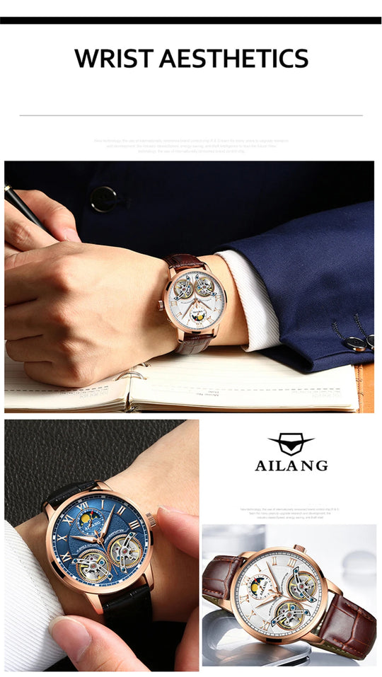 AILANG top luxury brand men's automatic watch