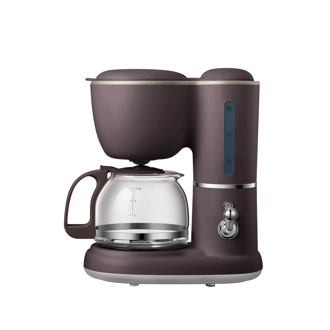 Drip Coffee Maker - 600ml Automatic American Coffee Machine for Home & Office
