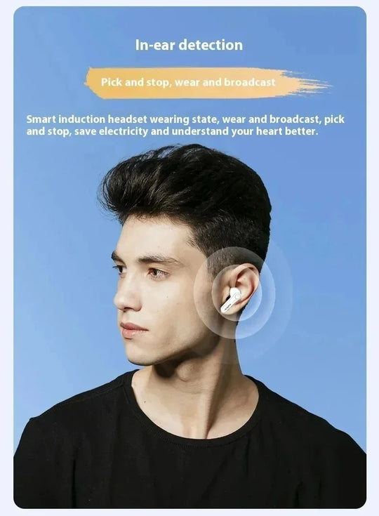 Bluetooth Earbuds - Active Noise Reduction Waterproof Gaming Earphones