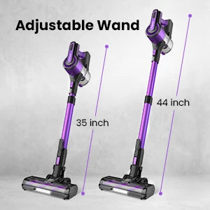 Cordless Vacuum Cleaner - 30KPa 8-in-1 Stick for Hardwood Floors, Pet Hair & Car