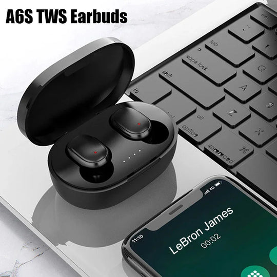 Wireless Bluetooth Earbuds - TWS Noise Cancelling Headset with Mic