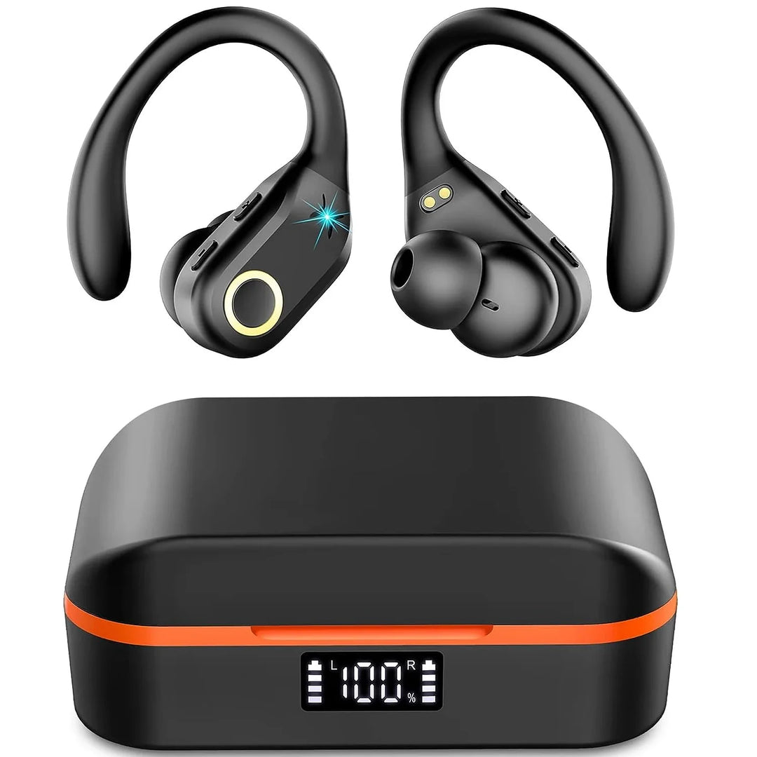 ANC Wireless Earbuds - Bluetooth 5.3 TWS with Dual Mics & ENC Noise Cancellation