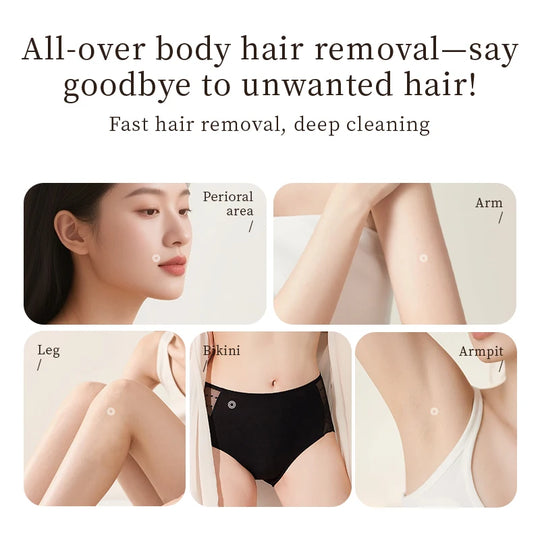 Women's Electric Shaver - Wet & Dry, Detachable Blade, Portable - Bikini, Body, Underarms & Legs - 3-in-1