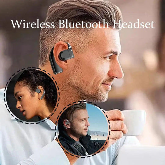 Earhook Gaming Headphones - Bluetooth 5.4 HiFi Stereo Sports Earbuds with Mic