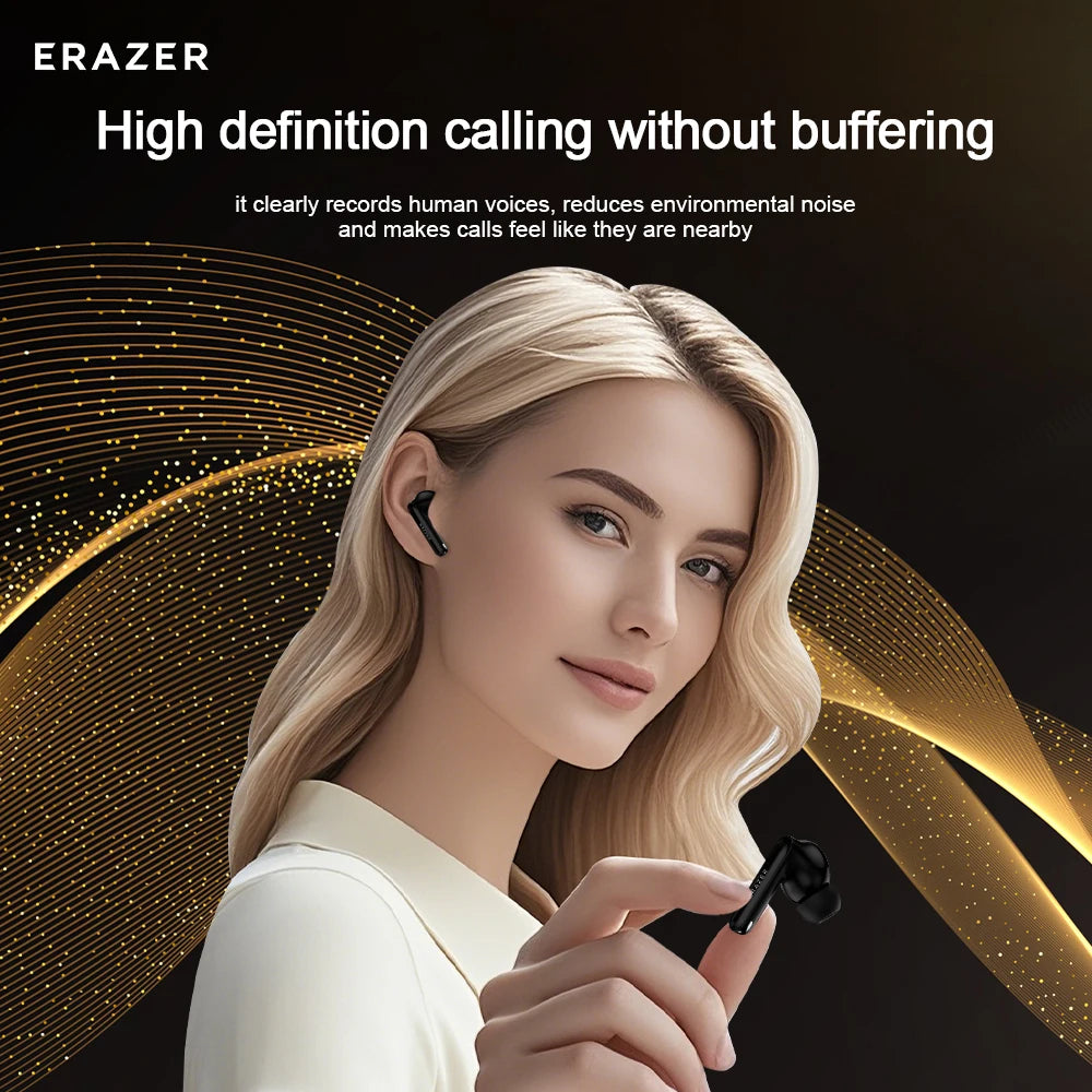 Wireless Bluetooth Earbuds - HiFi Stereo Sports Noise Reduction Headphones