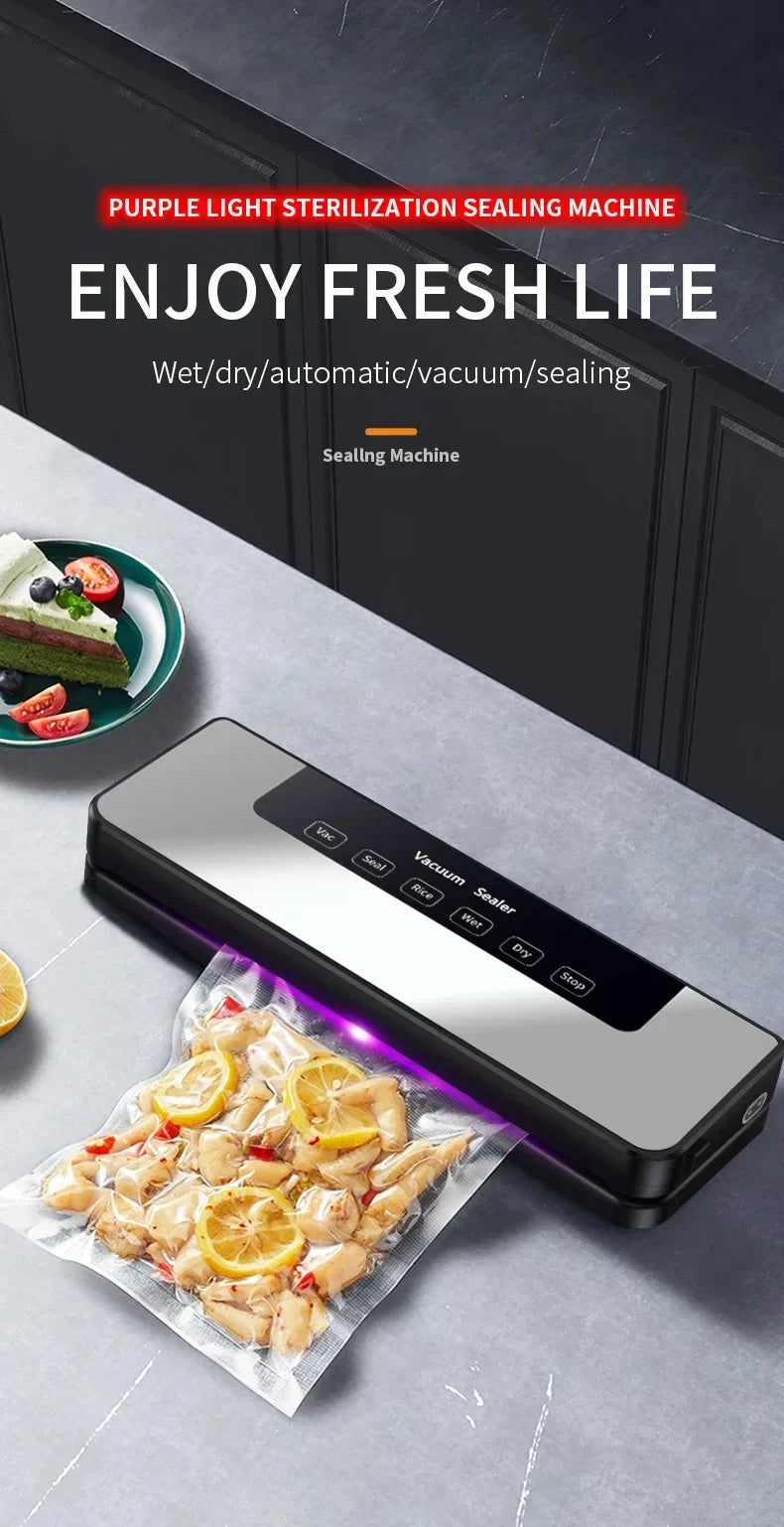 Electric Home Professional Food Vacuum Sealer Machine