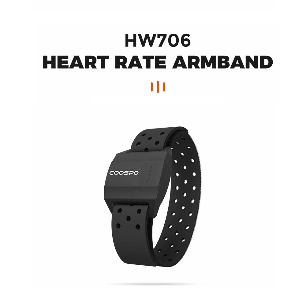 Heart Rate Monitor Armband - Optical Bluetooth 4.0 ANT+ for Garmin, Wahoo & Bike Computer