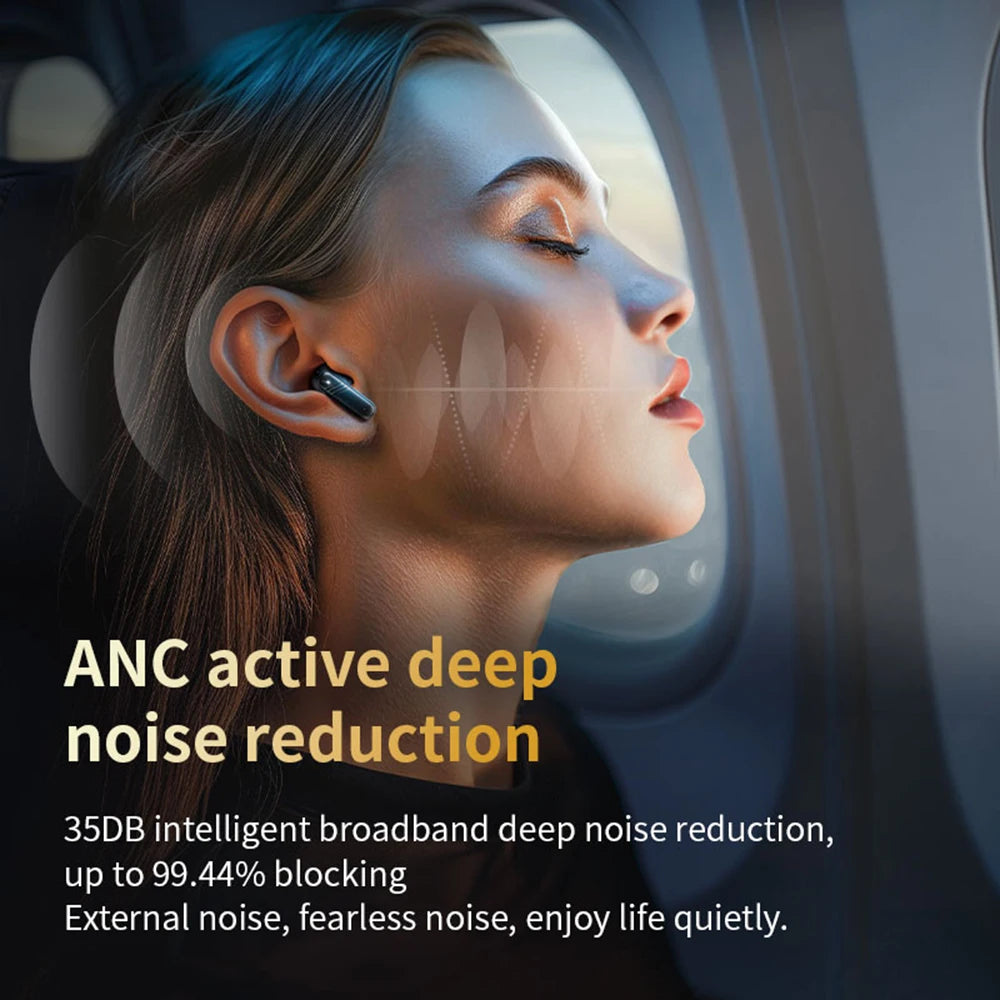 Wireless Earbuds - Touch Screen ANC ENC Noise Cancelling Bluetooth