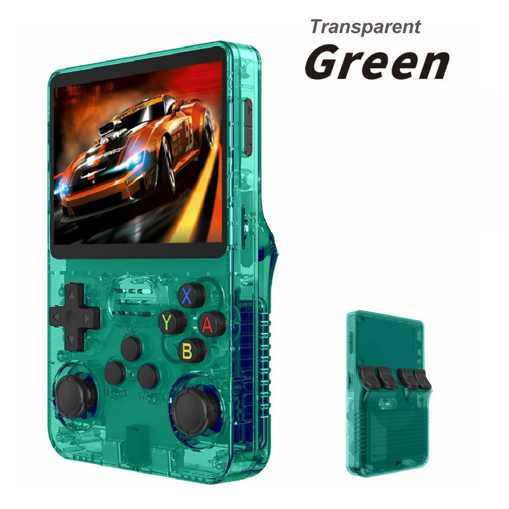 R36S Retro Handheld Game Console - 3.5" IPS Screen, 64G/128G, 15,000+ Games
