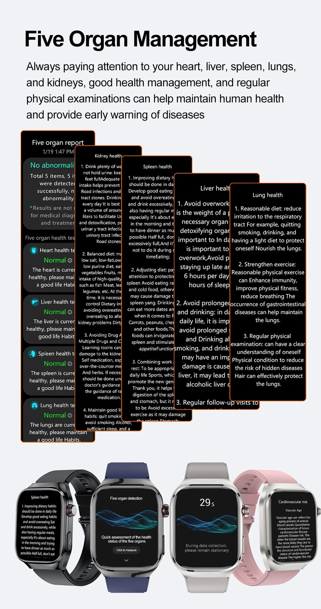 Women's Smart Watch - BMI Menstrual Cycle ECG Heart Rate Fitness Tracker