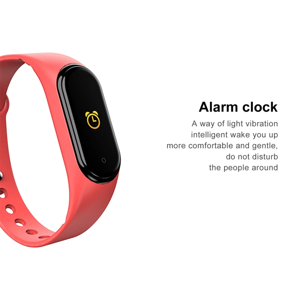 Smart Watch Wristband - Waterproof Blood Pressure Heart Rate Monitor