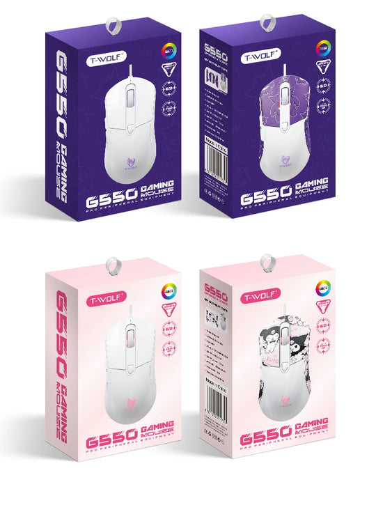 Wired Gaming Mouse - 6-Key High Precision Optical Mouse for PC & Laptop