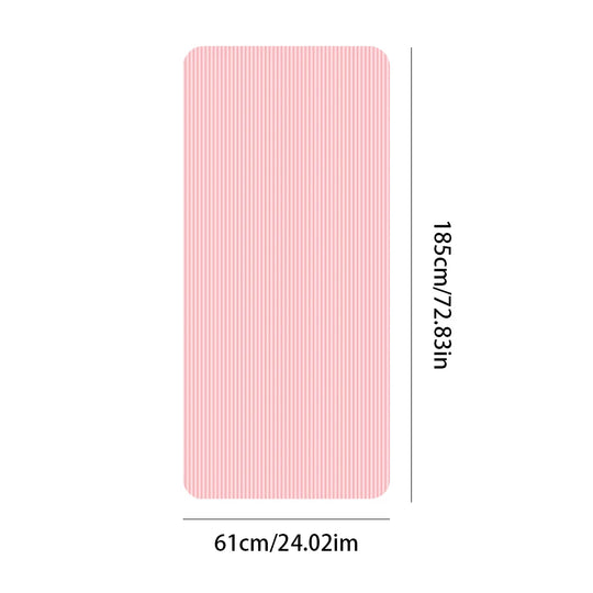 Yoga Mat Non Slip Exercise Mat Thick Solid Color Fitness Mat Yoga Workout Mat Multi-Function for Home Gym