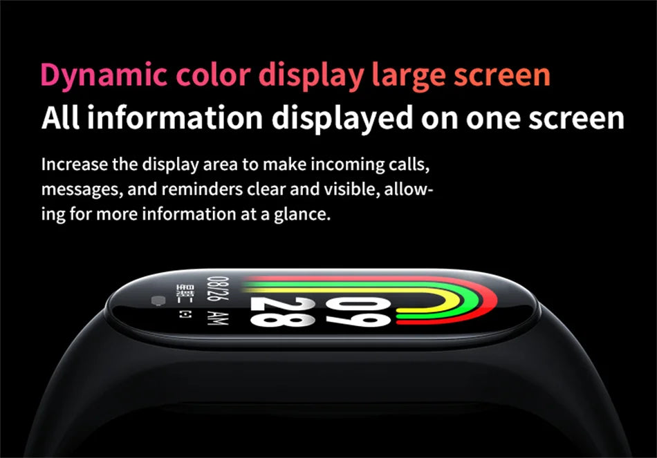 M8 Smart Watch - Fitness Tracker with Heart Rate Monitor for Android & iOS