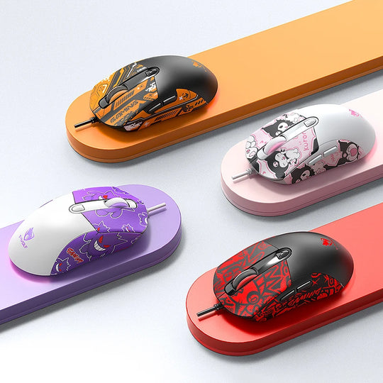 Wired Gaming Mouse - 6-Key High Precision Optical Mouse for PC & Laptop