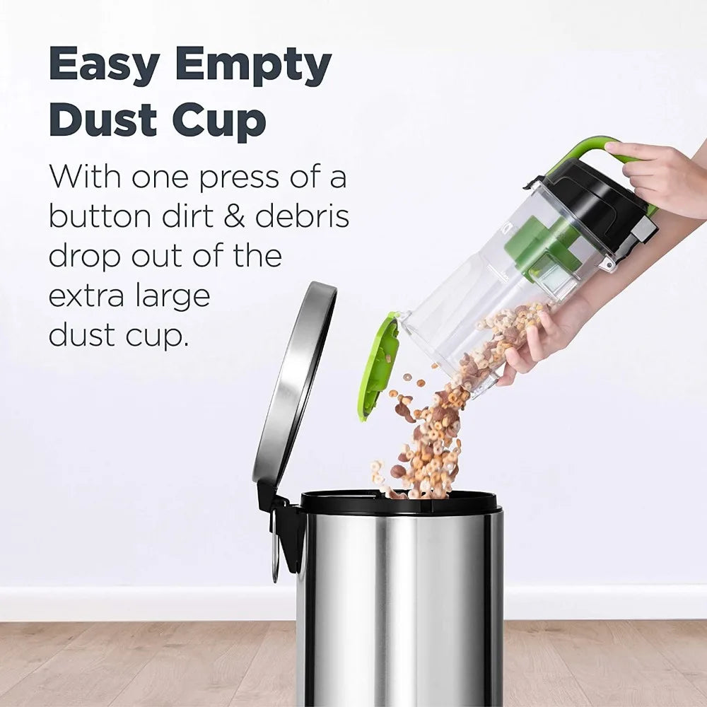 Bagless Upright Vacuum Cleaner - Powerful Suction for Home Use