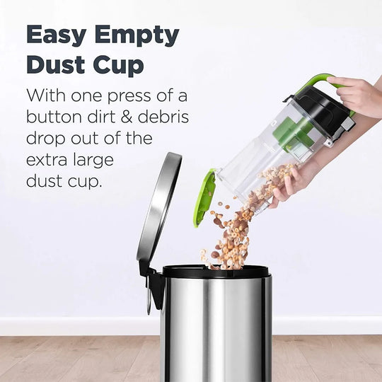 Bagless Upright Vacuum Cleaner - Powerful Suction for Home Use