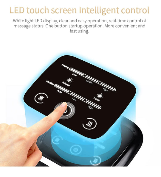Knee Massager - Infrared Heat & Vibration for Joint Pain Relief
