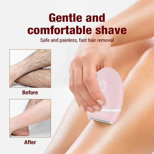 Electric Epilator for Women - Hair Removal for Bikini, Underarm, Leg & Face