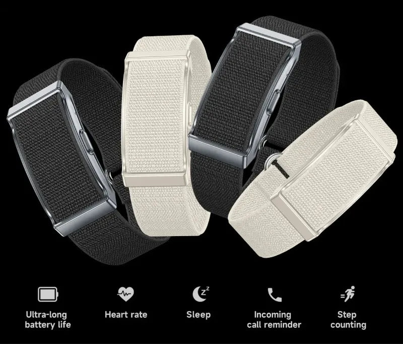 Smart Bracelet - Heart Rate & Blood Oxygen Monitor Fitness Tracker for Men & Women