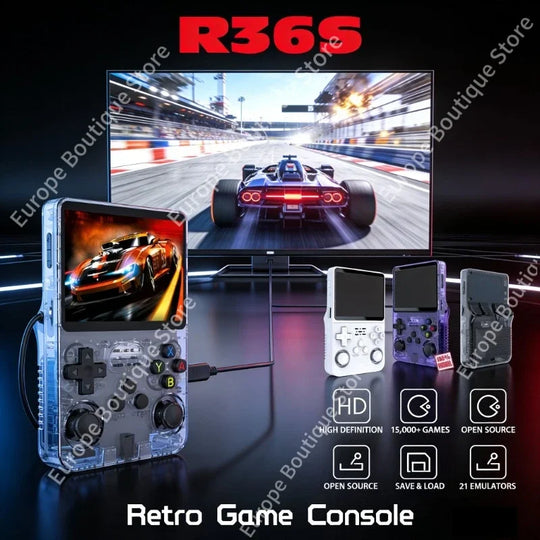 Handheld Game Console 15,000+ Games, Kids Gift