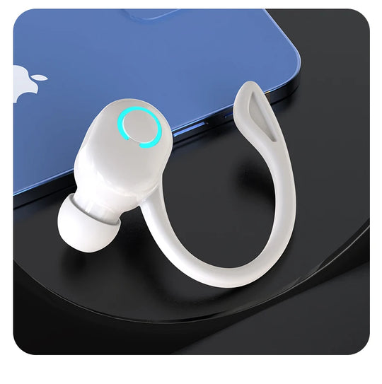 TWS Bluetooth 5.2 Earbuds - Single In-Ear Wireless Headset with Mic & ANC