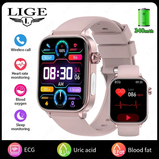 Smart Watch for Women - Heart Rate Health Tracker Menstrual Monitor