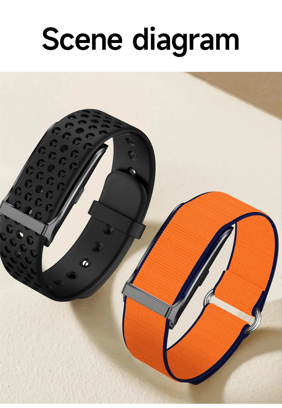 Smart Band Watch - Heart Rate Fitness Tracker Pedometer