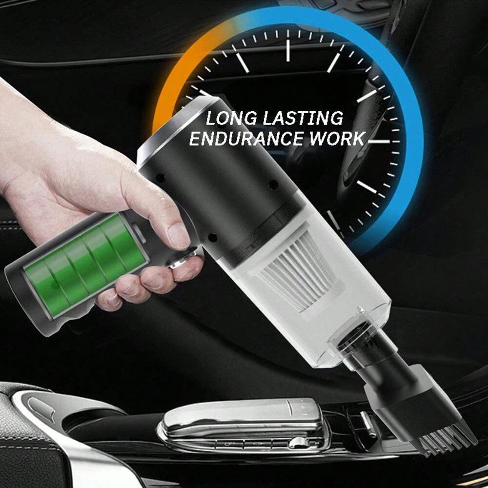 USB Vacuum Cleaner - Rechargeable Mini Car & Household Handheld Cleaner