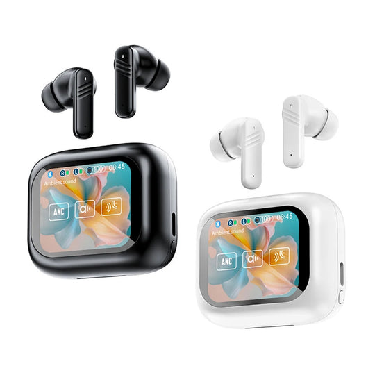 Wireless Earbuds - Touch Screen ANC ENC Noise Cancelling Bluetooth