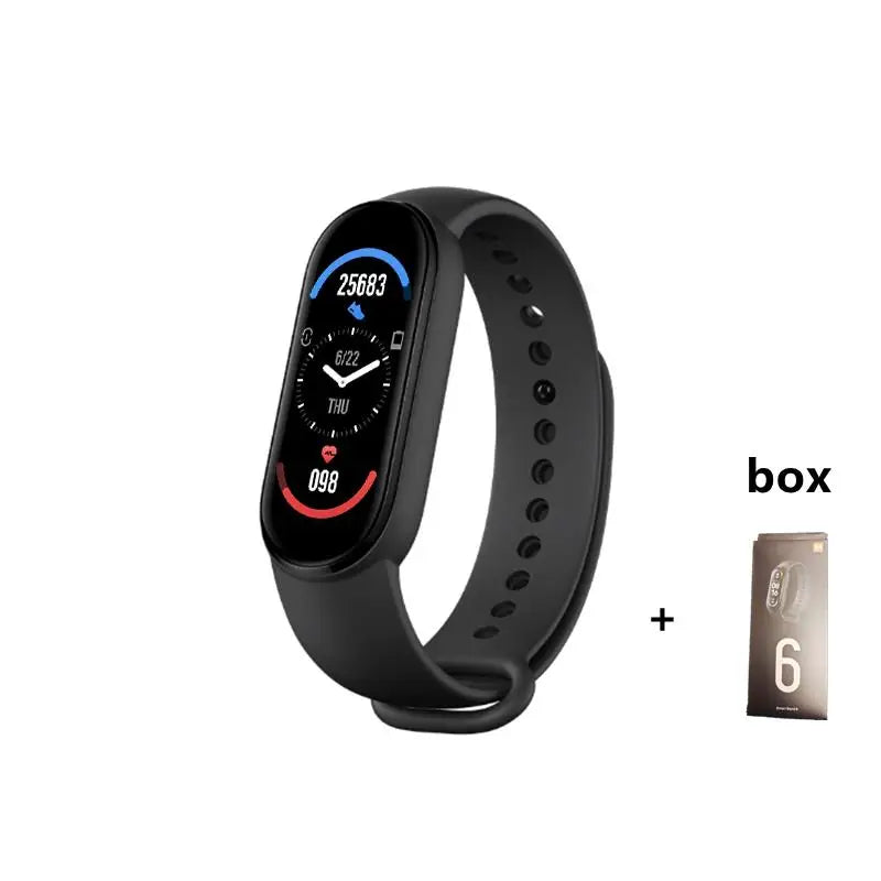 Smart Band Fitness Tracker - Heart Rate Blood Pressure Sport Bracelet for iOS