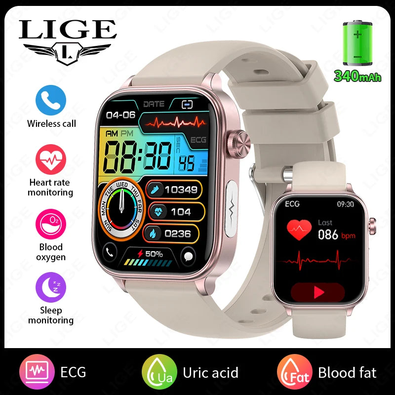 Smart Watch for Women - Heart Rate Health Tracker Menstrual Monitor