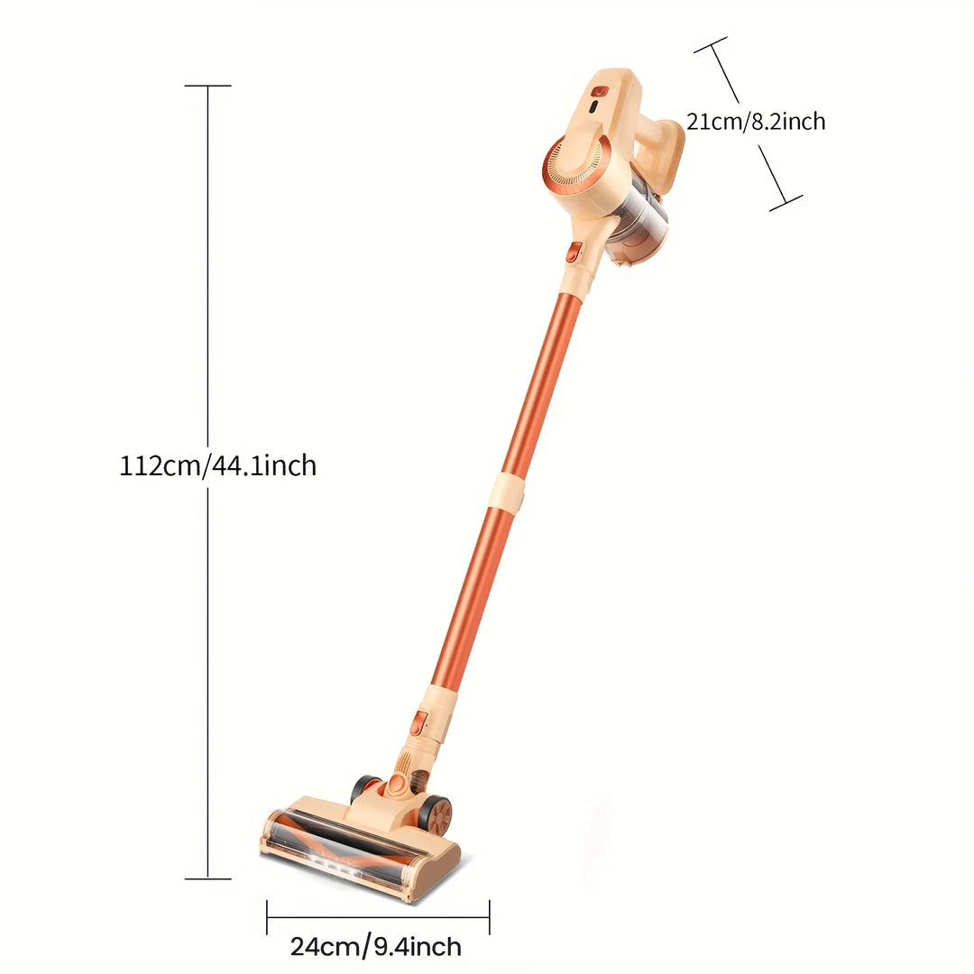 Cordless Vacuum Cleaner - 20KPa Stick & Handheld for Home, Pet Hair & Hard Floors