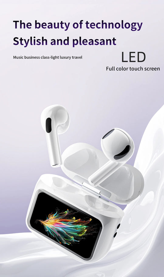 Wireless Earbuds - Active Noise Cancelling Sports Gaming Headphones