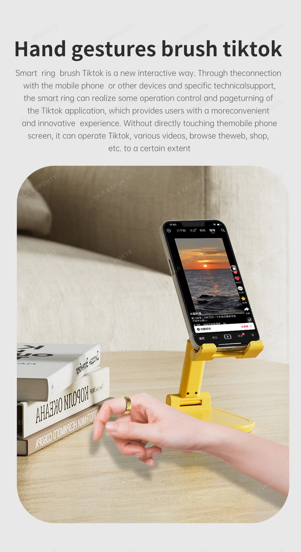 Smart Ring - Heart Rate Blood Oxygen Monitor IP68 Waterproof