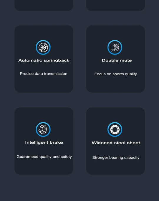 Intelligent Automatic Rebound Ab Roller, Abdominal Wheel for camping, Silent Fitness, Abdominal Strengthening Wheel