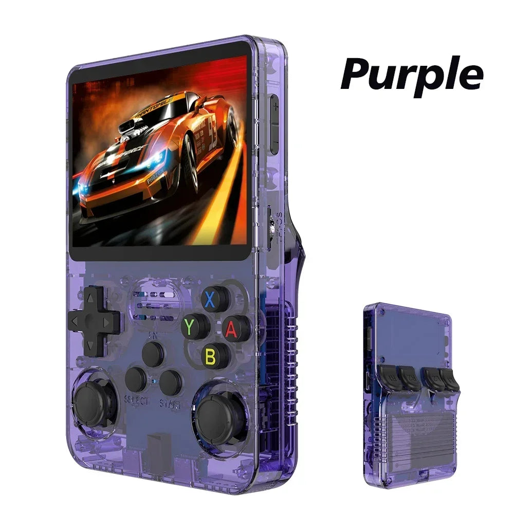 R36S Retro Handheld Game Console - 3.5" IPS Screen, 64G/128G, 15,000+ Games