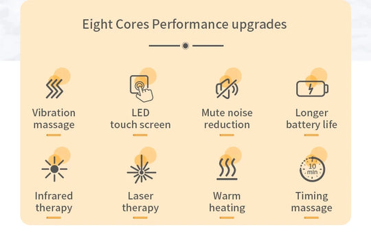 Knee Massager - Infrared Heat & Vibration for Joint Pain Relief