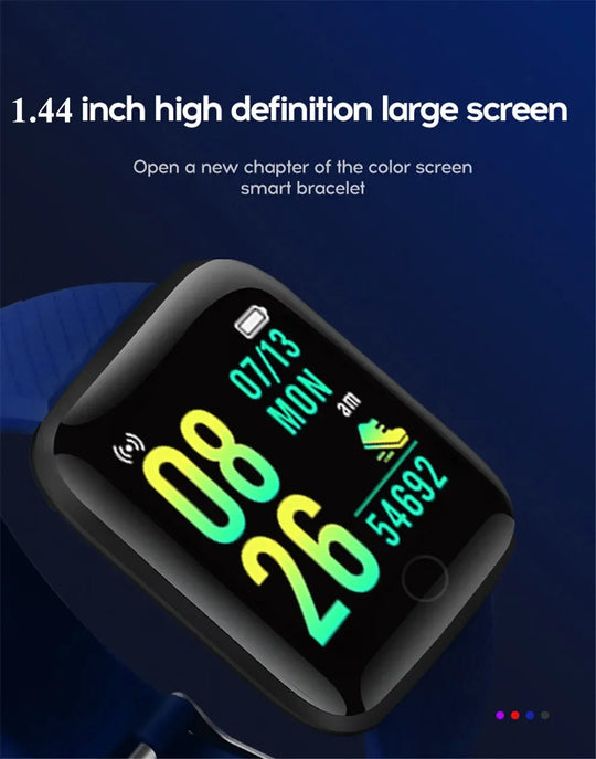 2025 Smartwatch - Full Touch Screen IP67 Waterproof Fitness Tracker