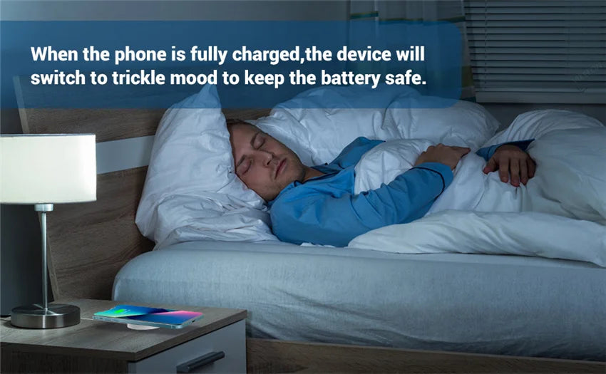 Magnetic iPhone Wireless Charger Pad USB  for 15 14 13 12 Pro Max Mini Fast Wireless Charging