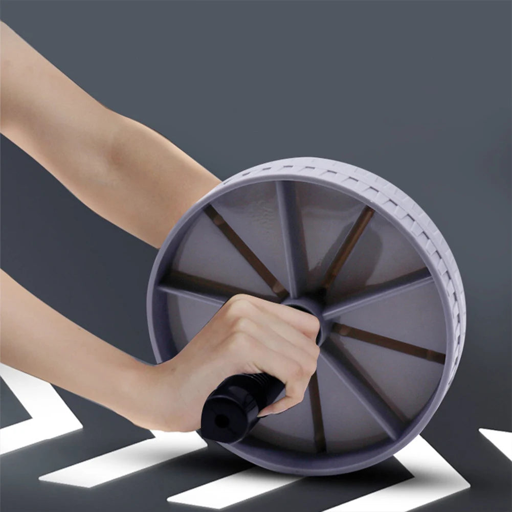 Workout AB Roller Wheel Non-slip Abdominal Trainer No Noise Exercise Wheel Abdominal Exerciser for Home Gym Strength Workouts