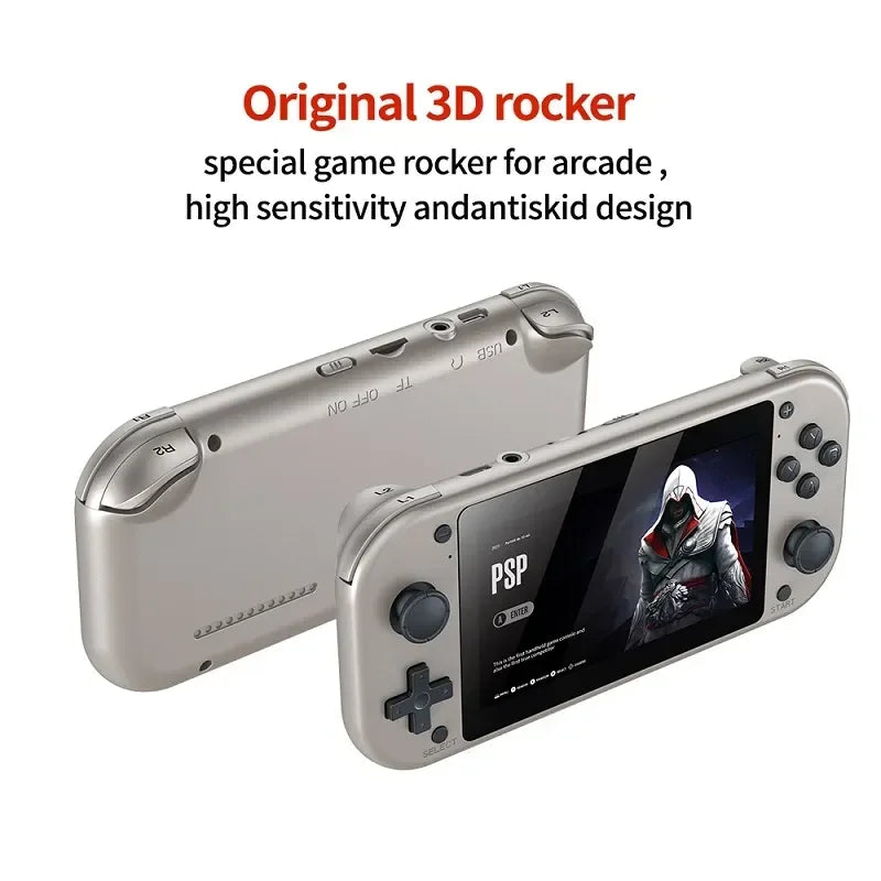 Retro Handheld Game Console - 4.3" Screen, 30000 Games, PSP PS1 Emulator, 64GB/128GB