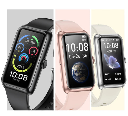 Fitness Tracker with Heart Rate & Sleep Monitor - Waterproof Smart Watch for Women & Men