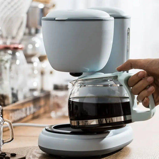 Drip Coffee Maker - 600ml Automatic American Coffee Machine for Home & Office